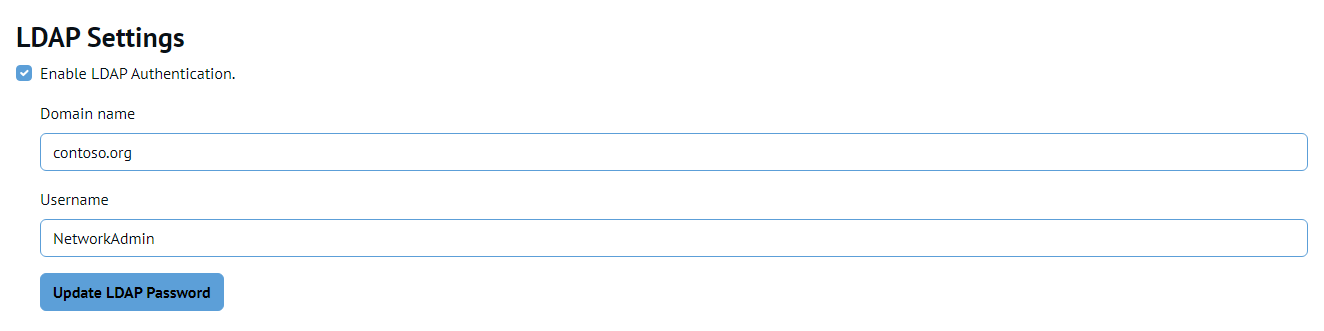 CCM LDAP Setup