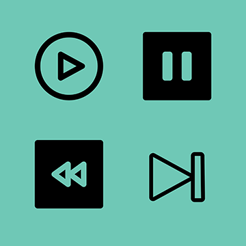 Playback FileMaker Icon Set logo