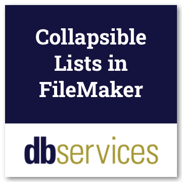 Collapsible Lists in FileMaker logo