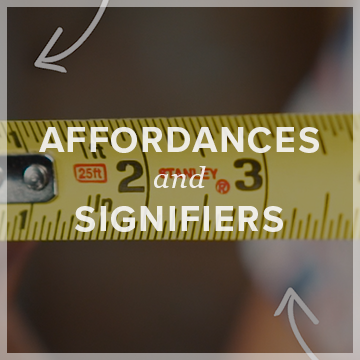 Affordances & Signifiers  logo