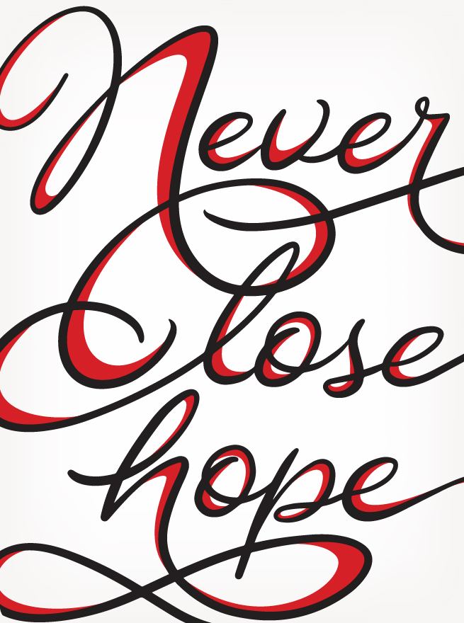 Never Lose Hope - imessage Sticker pack, Eastern Spring Co