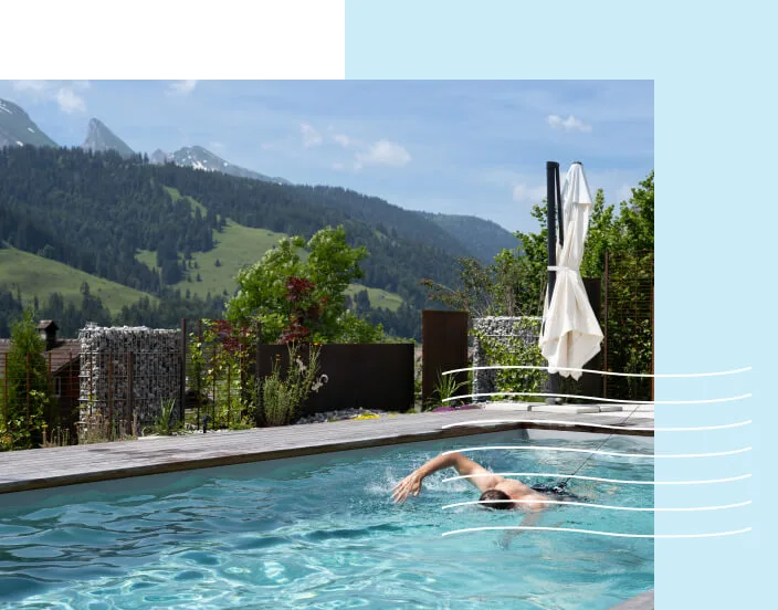 Kompaktbecken, Biopool, Naturpool, eco-pool, Schweiz, Pooltrainer