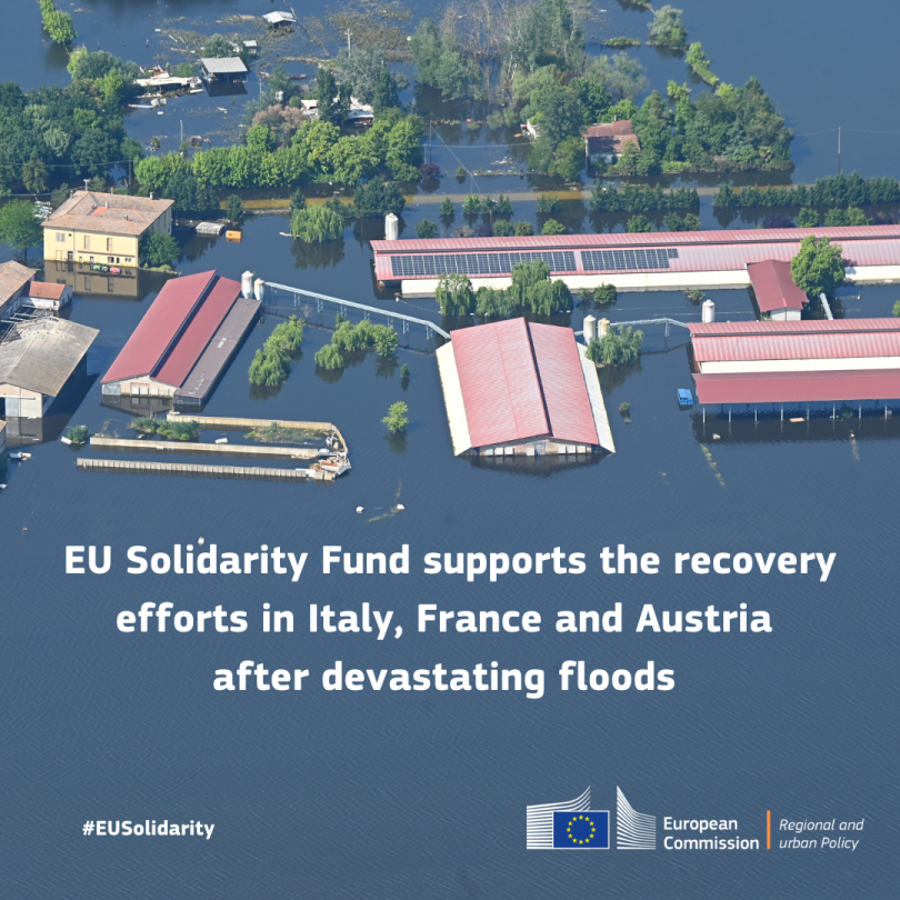 Italy, France and Austria receive €392 million from the EU Solidarity...