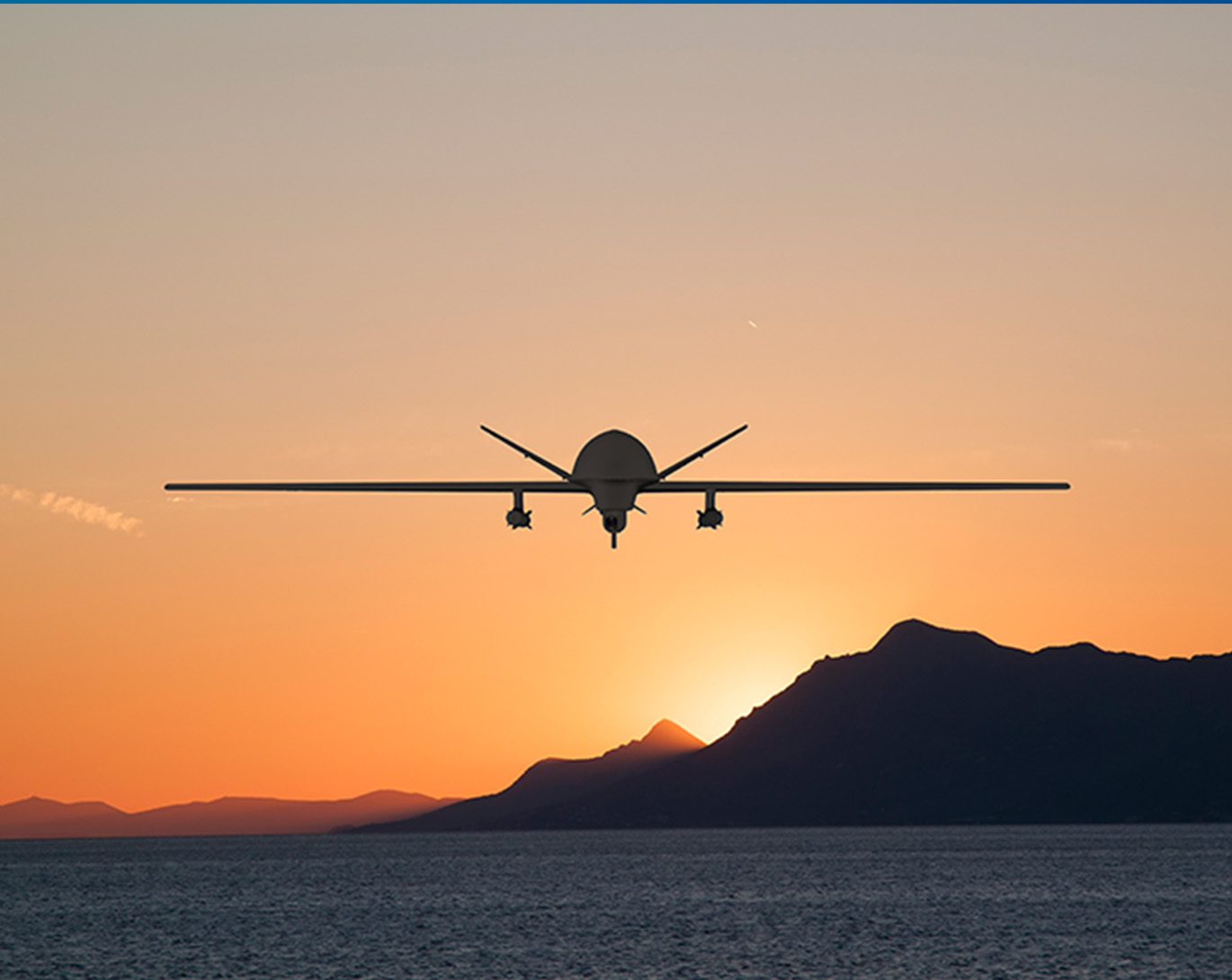 Plane at dusk