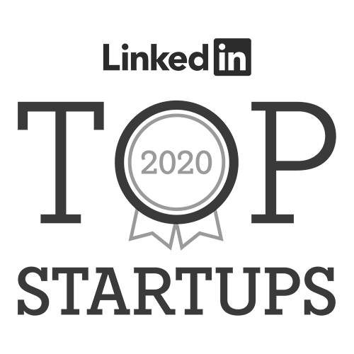 Linkedin 2020 Top Startups badge