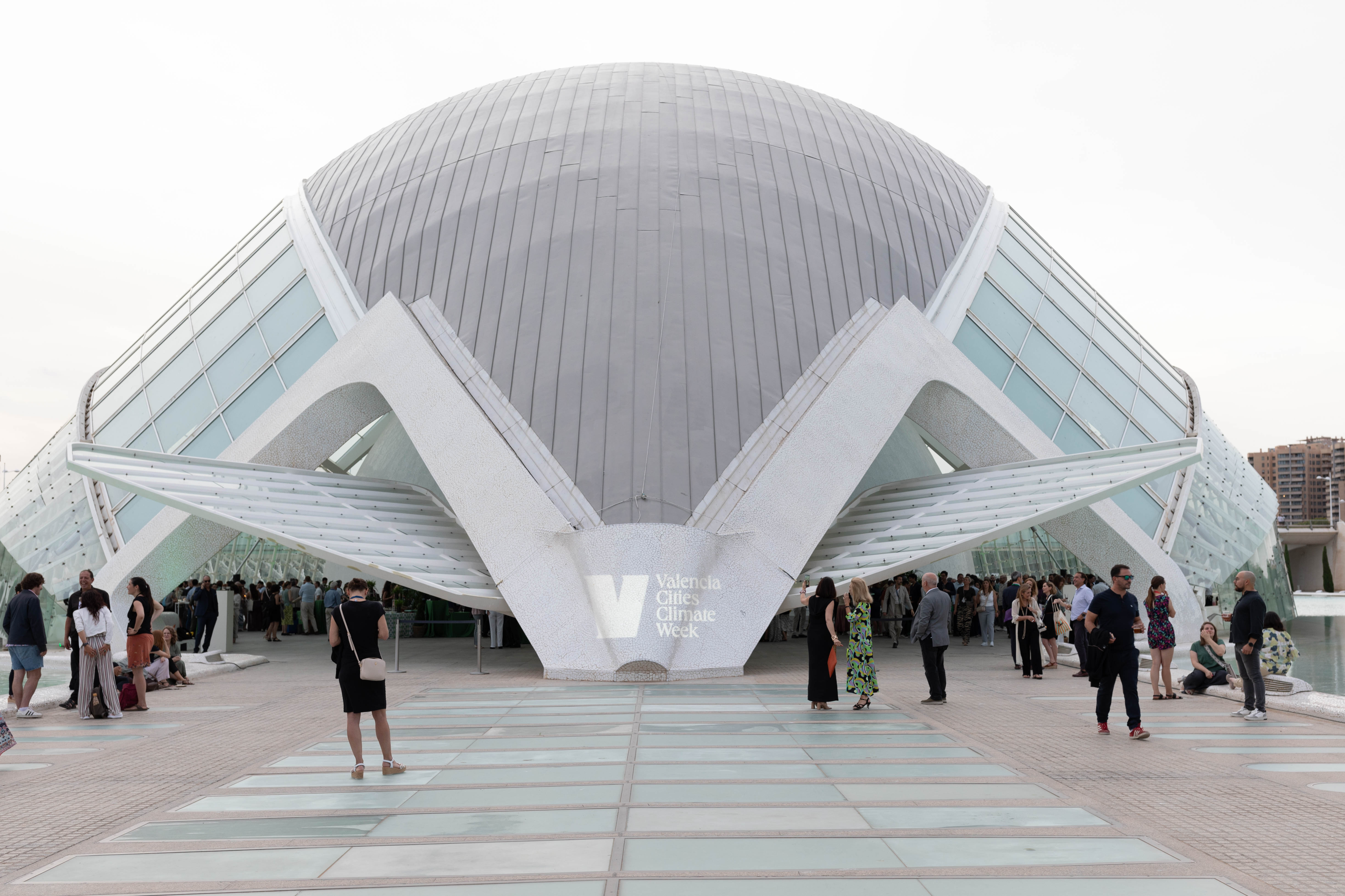 Emisferic building in Valencia