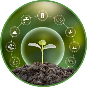 etat-agri-ico.jpg (Tree growing on soil with plant growth factor icon eco...