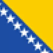 Bosnia and Herzegovina flag.