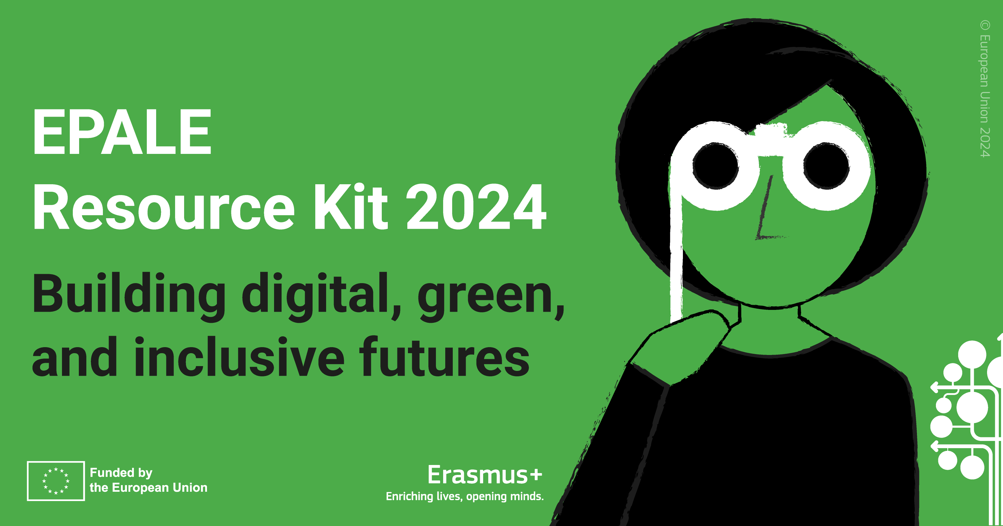 EPALE Resource Kit 2024: Building digital, green and inclusive futures