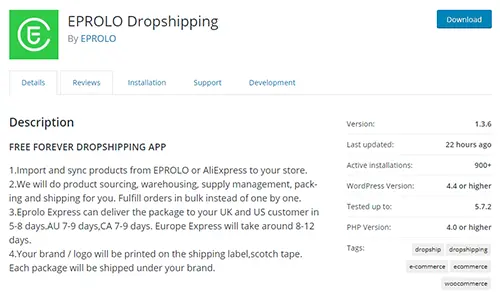 EPROLO woocommerce