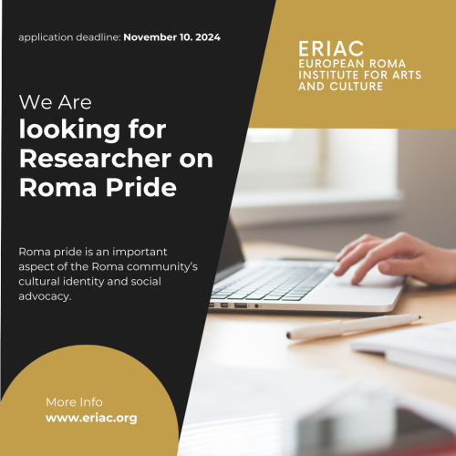 ERIAC SEEKS RESEARCHER – Terms of Reference (ToR) for Researcher on Roma Pride