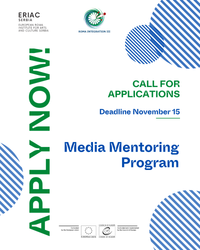 CALL FOR APPLICATIONS: MEDIA MENTORING PROGRAM