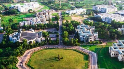 Photo of the grounds of Covenant University in Nigeria