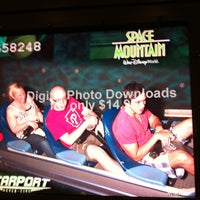 Photo taken at Space Mountain by Brian H. on 4/17/2013