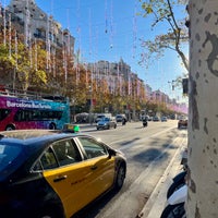 Photo taken at Passeig de Gràcia by gigabass on 12/14/2023