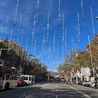 Photo taken at Passeig de Gràcia by gigabass on 11/13/2023