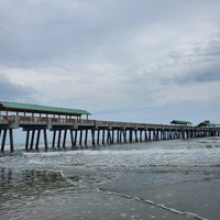 Photo taken at Folly Beach Pier by Joy L. on 9/26/2023