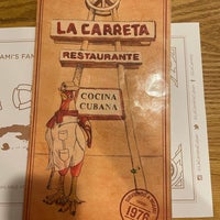 Photo taken at La Carreta Cuban Cuisine by Pico on 4/18/2023