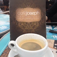 Photo taken at Café Joseph by Alexandra M. on 4/16/2013