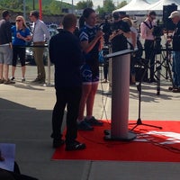 Photo taken at Canada&amp;#39;s Sports Hall Of Fame by Maria d. on 5/30/2014