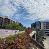 Photo taken at Atlanta BeltLine Corridor over North Ave by Dominic B. on 3/16/2023