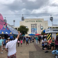 Photo taken at Cotton Bowl by Maribeth P. on 10/15/2022