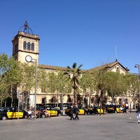 Photo taken at Plaça de la Universitat by Mikhail on 4/14/2013