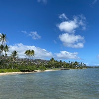 Photo taken at Kahala Beach by AP on 10/25/2022