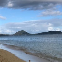 Photo taken at Kahala Beach by Cyn on 1/2/2020