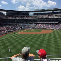 Photo taken at Miller Lite Scoreboard Walk by Ian F. on 7/21/2016