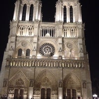 Photo taken at Cathedral of Notre-Dame de Paris by Matteo on 4/9/2015