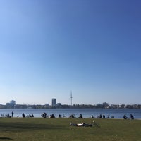 Photo taken at Alster-Grillwiese by Anja on 4/5/2020