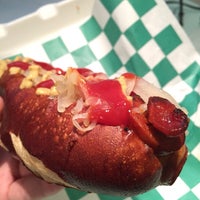 Photo taken at Swizzler Gourmet Hotdogs by Matt S. on 11/10/2014