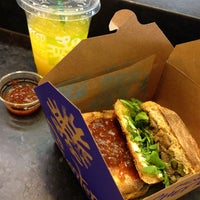 Photo taken at Tortas Frontera by Rick Bayless by Vivi S. on 5/4/2013