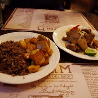 Photo taken at La Bodeguita del Medio by gurdner on 1/8/2016