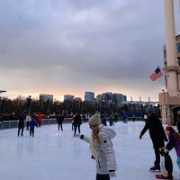 Photo taken at Washington Harbour Ice Rink by 🦅 on 1/19/2020