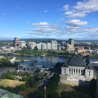 Photo taken at Ottawa Marriott Hotel by Caitlin C. on 7/6/2018