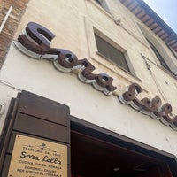 Photo taken at Trattoria Sora Lella by s-cape.travel on 6/21/2022