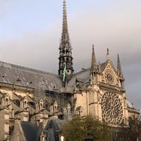 Photo taken at Cathedral of Notre-Dame de Paris by Lucille B. on 12/3/2018