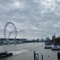 Photo taken at Hungerford &amp;amp; Golden Jubilee Bridges by . on 12/14/2024