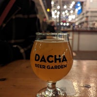 Photo taken at Dacha Beer Garden by Brandon W. on 3/20/2023