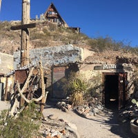 Photo taken at Oatman Hotel by Holly J. O. on 2/18/2018