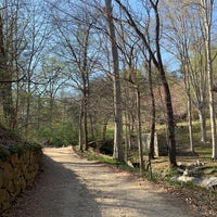 Photo taken at Dumbarton Oaks Park by Ebrahim B. on 4/4/2021