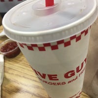 Photo taken at Five Guys by Selen A. on 5/1/2018