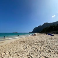 Photo taken at Waimanalo Beach Park by Arjun R. on 12/27/2024