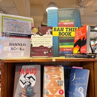 Photo taken at Malaprop’s Bookstore/Cafe by Tamela on 4/18/2022