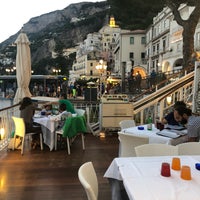 Photo taken at Ristorante Stella Maris Amalfi by iclal b. on 8/27/2018