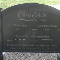 Photo taken at Cross Creek Golf Club by Jason P. on 7/9/2012