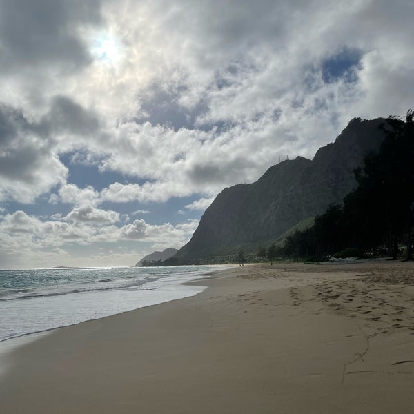 Photo taken at Waimanalo Beach Park by S on 2/26/2024