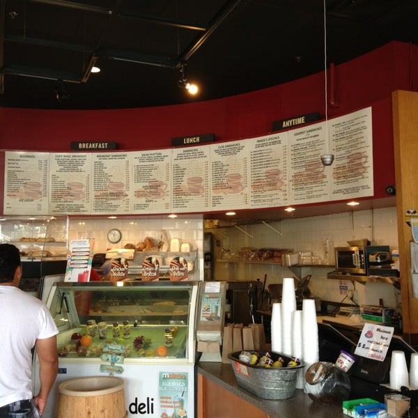 Photo taken at Makeb&#39;s Bagel &amp; Deli by Chris B. on 7/20/2013